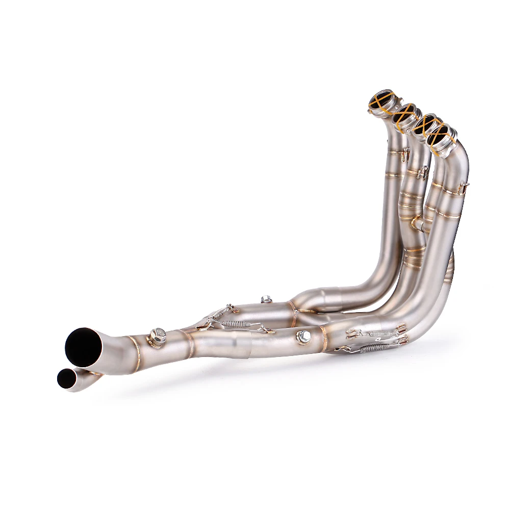 For BMW S1000RR 2017 2018 Motorcycle Exhaust Modify Manifold Escape Racing Stainless Front Pipe Compatible Original Muffler