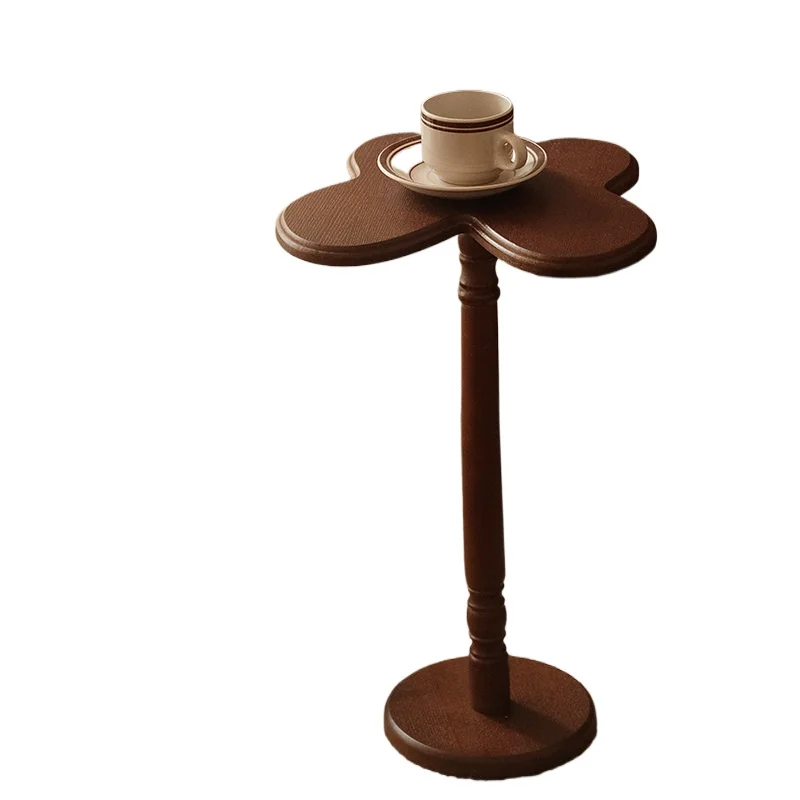 

French retro sofa butterfly small side table modern simple home light luxury bedside table