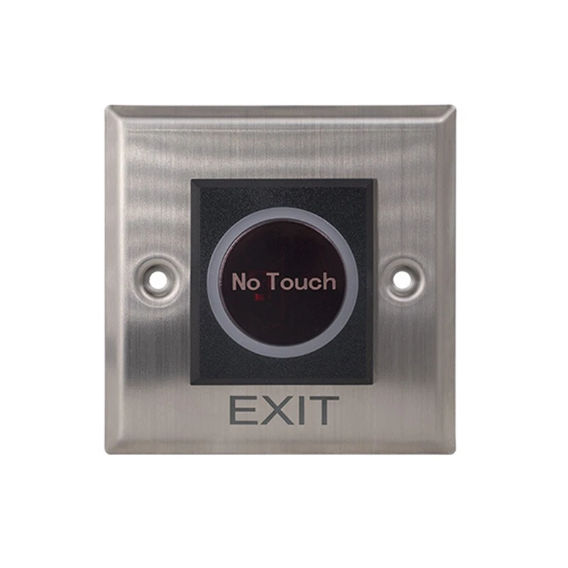 Zinc Alloy GATE Exit Button Exit Switch For Door Access Control System Door Push Exit Door Release Button Switch