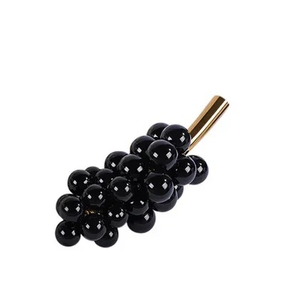 

Modern simple and creative marble grape fruit ornament, decorative model room, living room sales department desktop decoration