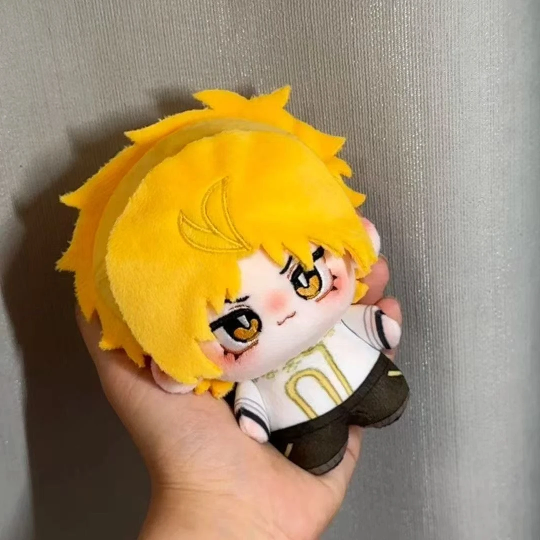 10cm Dio Brando JoJo's Bizarre Adventure Cute Anime Cartoon Dress-up Plush Dolls Cosplay Stuffed Toys for Children's