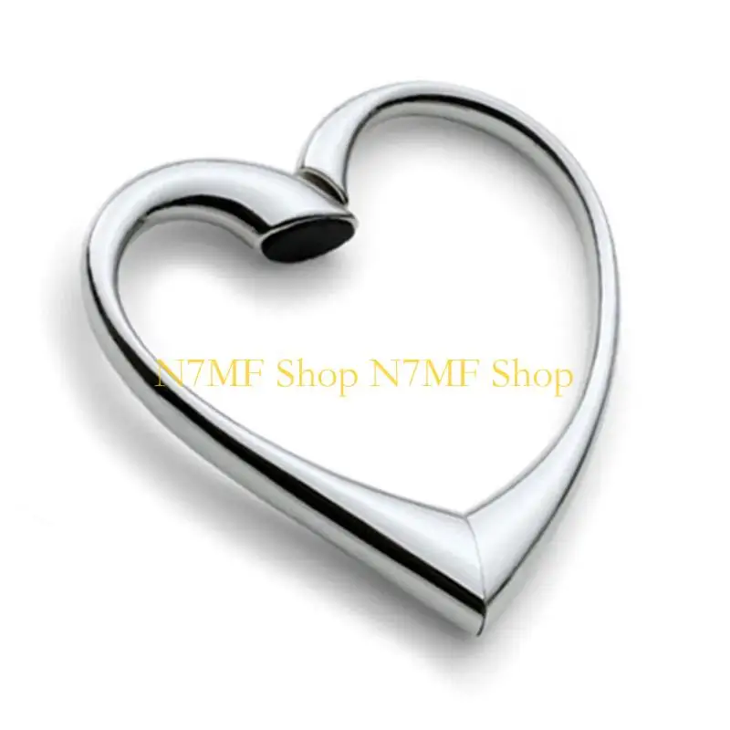 N7MF ROTALLE ROTALLE ASSEGGIO CUORE GUNCARE TRENDIO E PERSOTTO MUFFICAZIONE PERCOLO PIEDING DEVISIBILE GUNCA POLCE DEI