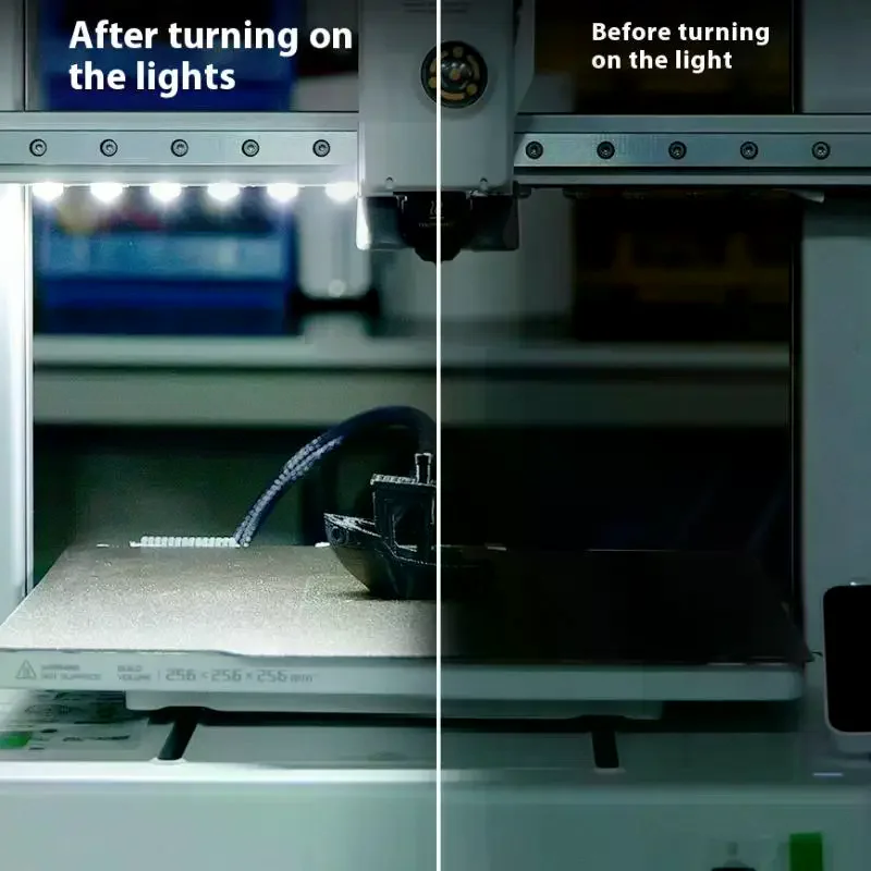 LED Lights Strip For Bambu Lab A1/A1mini Led Light Strip Ra95 Fill light 24V Super Bright 3D Printer Accessories