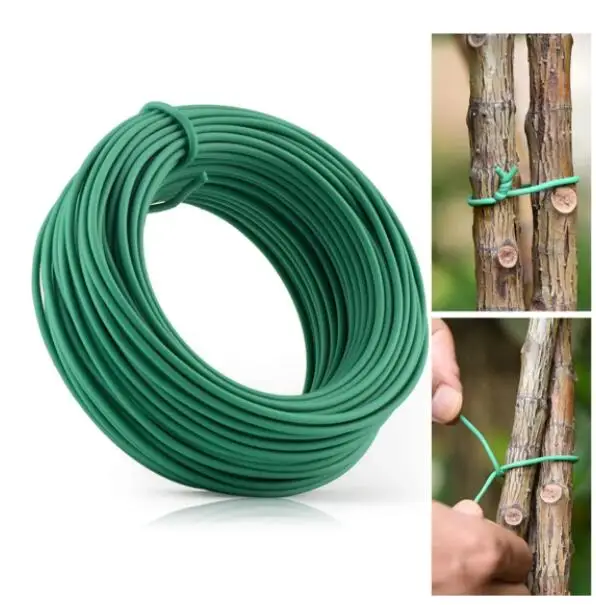 

Vine Climbing Plant Fastener Gardening Cable Tie Rattan Plants Fixing Wire Soft Flexible Bendy Garden Support Wires