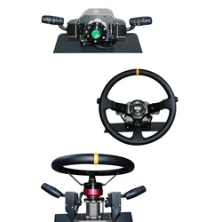 For Simagic-M10 DIY Steering Wheel Turn Signal Wiper Lever Combination Switch For ETS2 OMSI 2 The BusTruck Simulator MOD