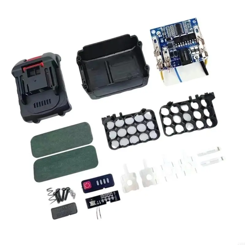 

24BA 15Cores Rechargeable Battery Storage Box PCB Charging Shell Electric Tool Set