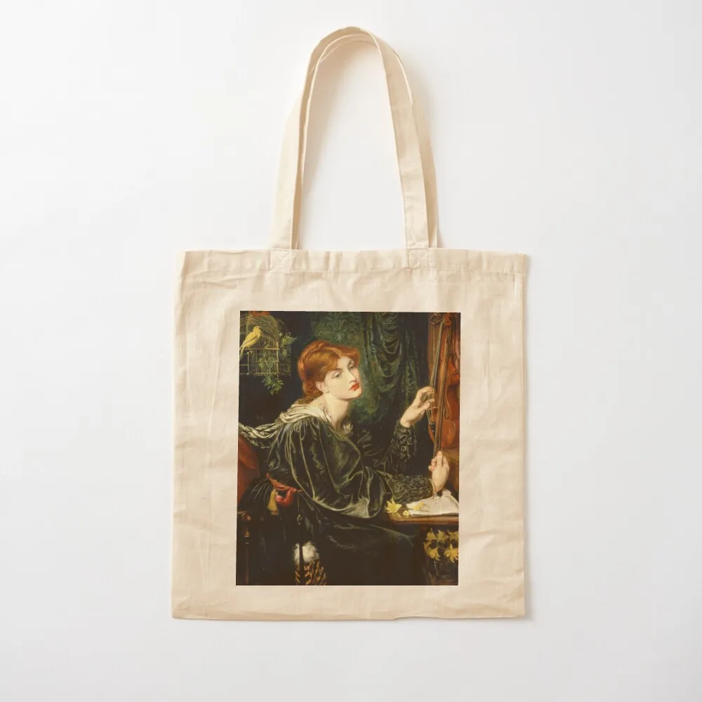 Dante Gabriel rossetti - La Ghirlandata,No,02. Tote Bag female bag Eco bag Shopper