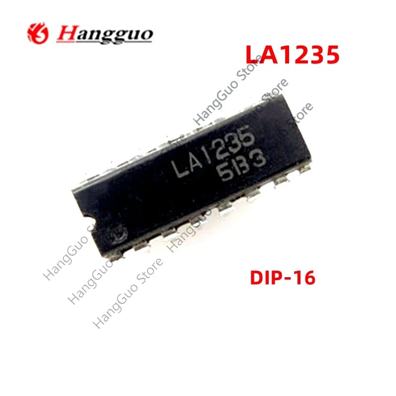 

10Pcs/Lot Original LA1235 Direct plug DIP-16 FM IF amplifier system IC block Circuit Chip