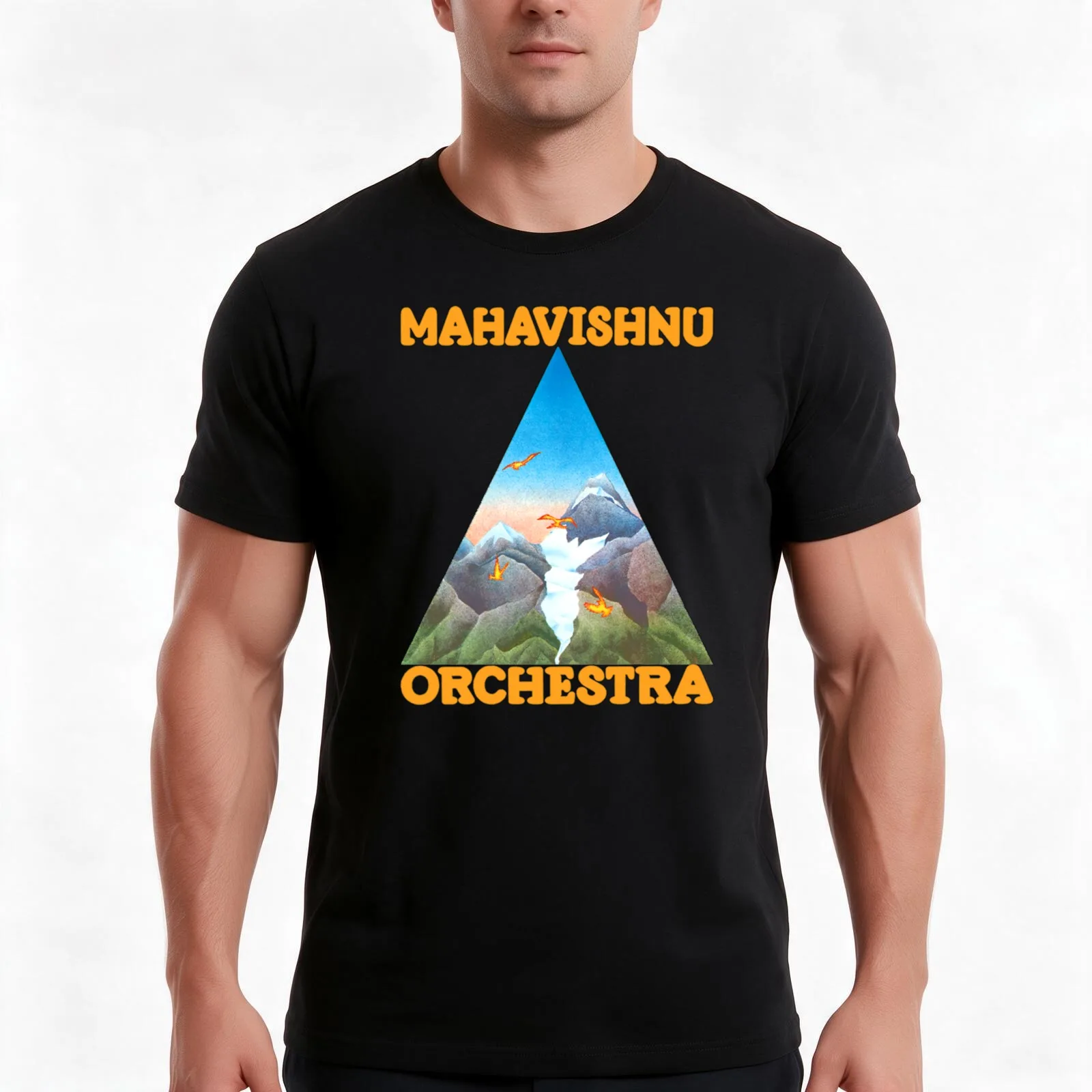 Mahavishnu Orchestra 2 T-Shirt Summer Casual Cotton Tee Oversized Streetwear Tops Vintage Graphic Print Unisex Men Women