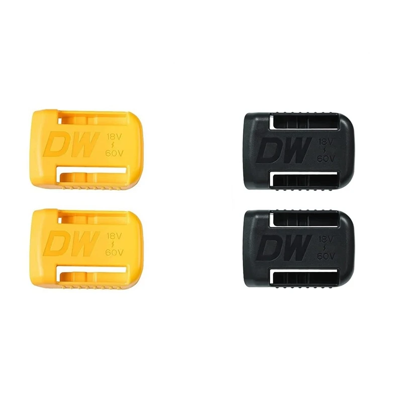 For Dewalt 18V 20V 60V Battery Holder Wall Storage Mounts Stander Mount Hanger Dock Battery Belt Buckle