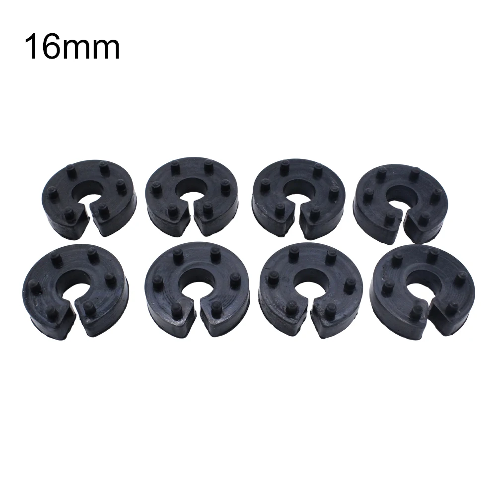 Car Suspension Bumper Pad Travel Limiter Clip 13MM/16MM Rubber for Vehicle Suspension Replacement and Limiting