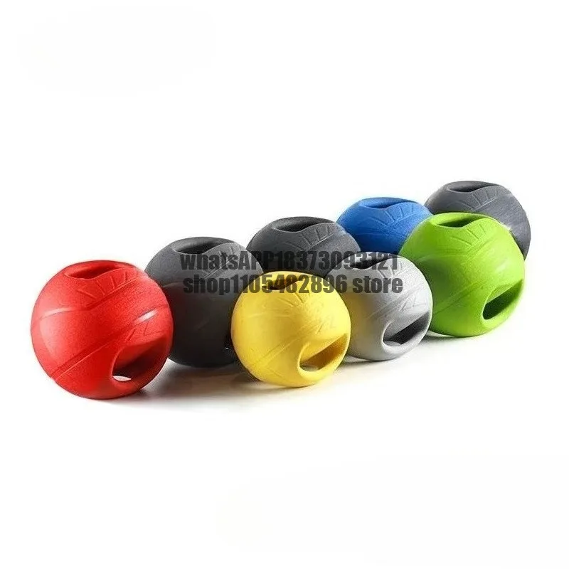Binaural medicine ball rubber ball fitness training balance elastic  gravity  double handle fitness ball