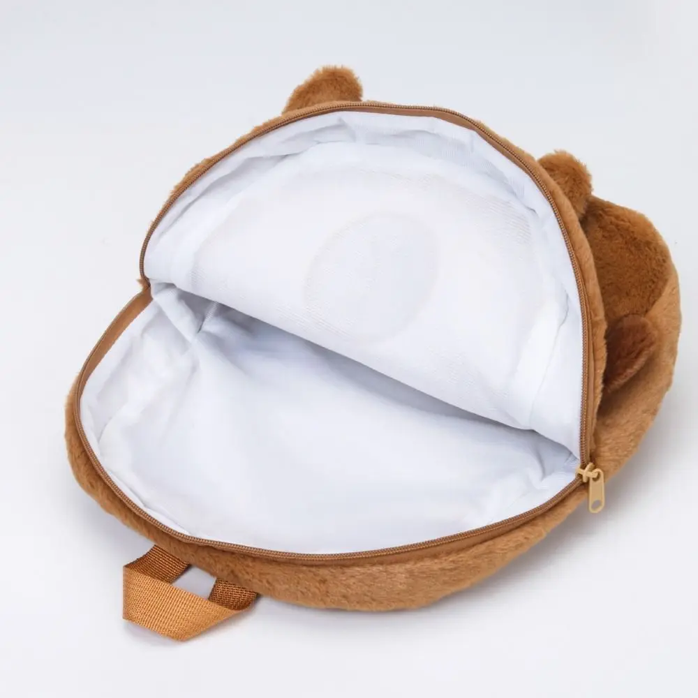 動物カピバラぬいぐるみバックパックショルダーバッグ大容量漫画ショルダーバッグスクールバッグぬいぐるみバッグ学生スクールバッグ