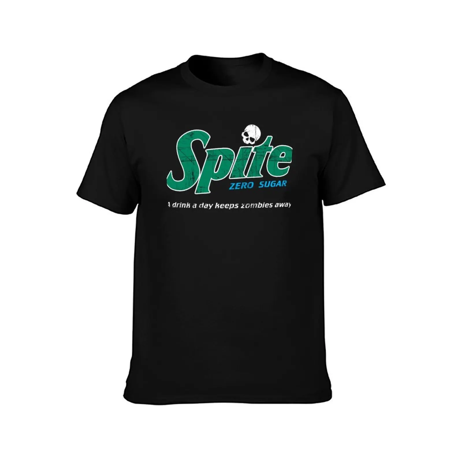 Spite Zero Sugar Dayz Parody Drink Gamer T-Shirt Mechanic Work Tee Shirt