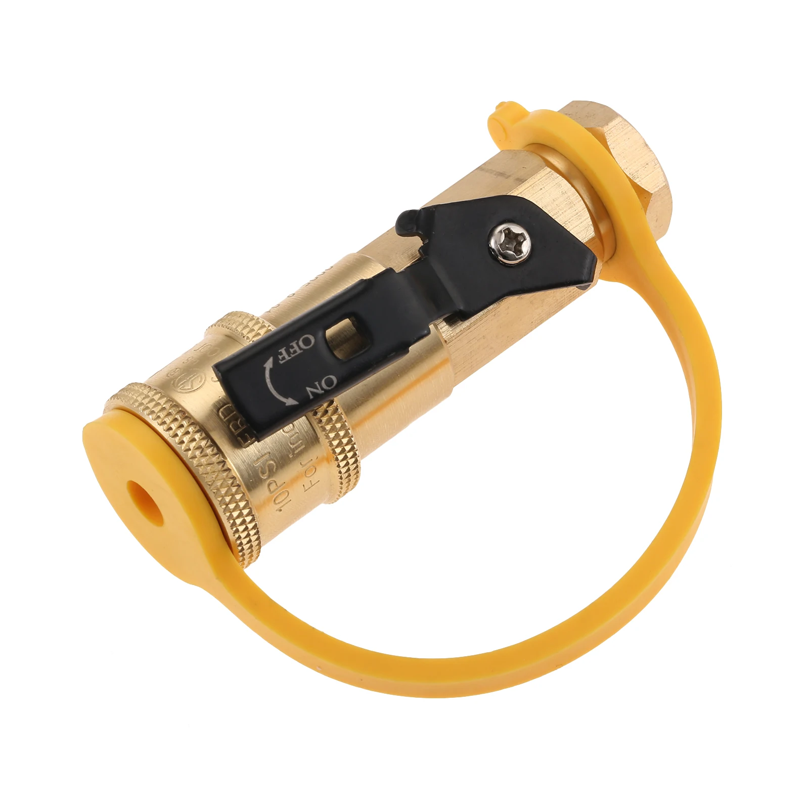 

Комплект из 10 адаптеров высокого давления 10 PSI с быстроразъемным соединением 1/4 дюйма и переходниками 3/8 дюйма (штекер/гнездо) для пропановых горелок, костровых чаш и каминов