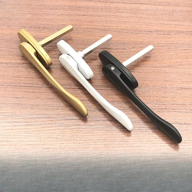 Concealed Flat Low‑Profile Window Handle Lock For Security Screen Bi‑Fold Composite Double Layer Window