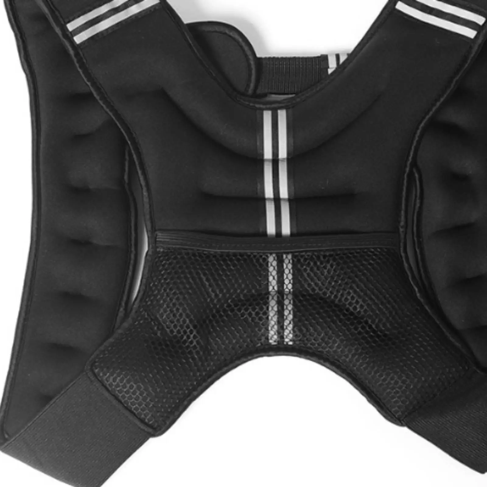 Training Weight Vest Elastic Nylon Contoured Padded Sections Gym Accessories Muscle for Fitness 3
