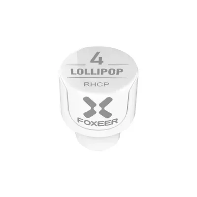 Foxeer-マイクロマッシュルームレシーバーアンテナ,lollipop 4,v4,stubby,fpv,2.6dbi,5.8g,lhcp,rhcp,sma,RP-SMA, 2個