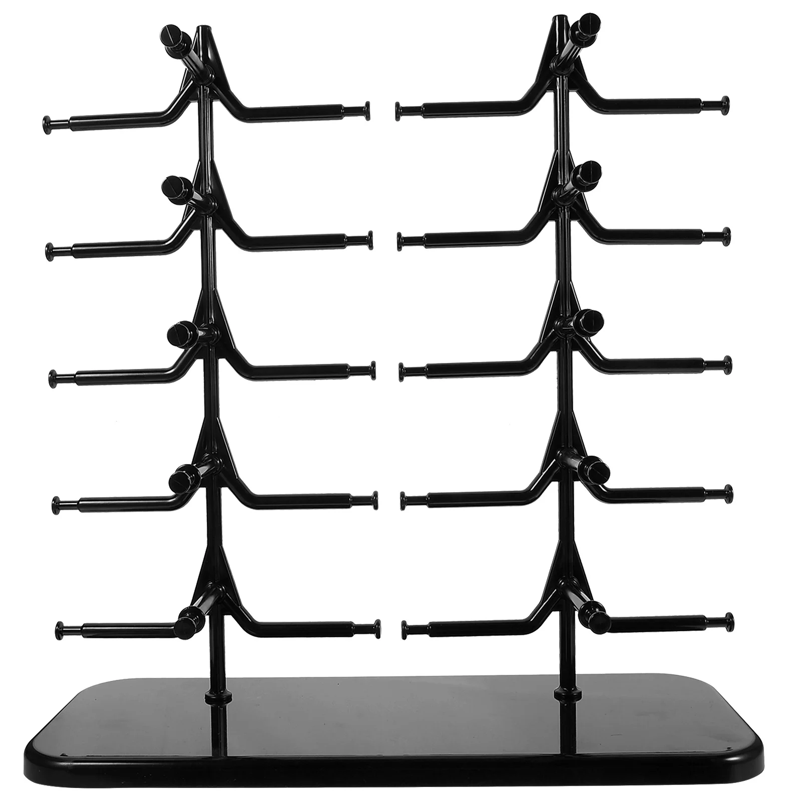 

Glasses Display Stand Strong Stable Base Sunglasses Storage Rack Transparent Holder for Eyeglasses Reading Glasses and Driving
