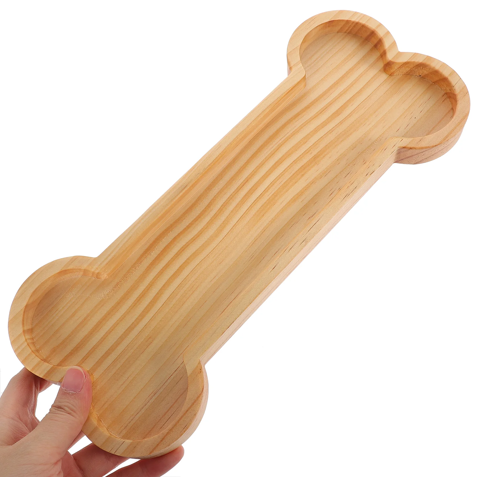 Bone Tray Snack Severing Wood Serving Party Supplies Kitchen Utensil Food Plate Wooden Tableware