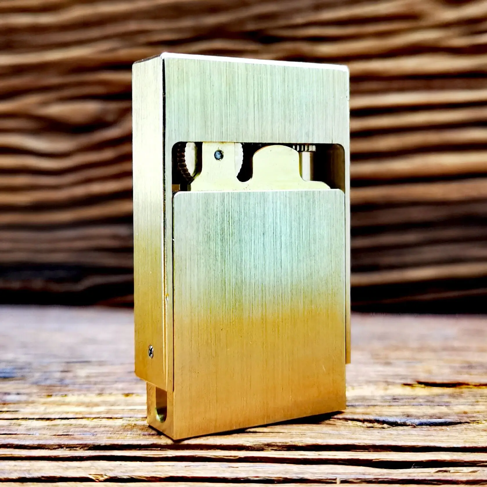 Handmade Brass Copy Antique Lighter Drawer Lighter Matchbox Drawer Design Fun Creative Personality Kerosene Lighter Gift Collect