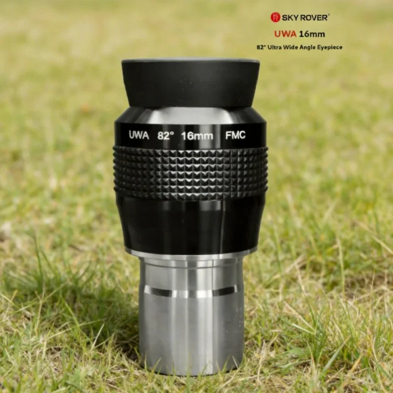

Skyrover UWA 16mm 1.25-Inch Ultra Wide Angle Astronomical Eyepiece 82-Degree Field of View for Stargazing And Telescope Observin