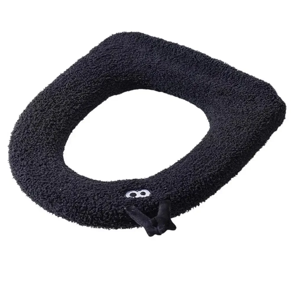 

Тепло определяет удобство Мягкий моющийся чехол на сиденье унитаза, предназначенный для зимнего использования с удобной подъемной ручкой