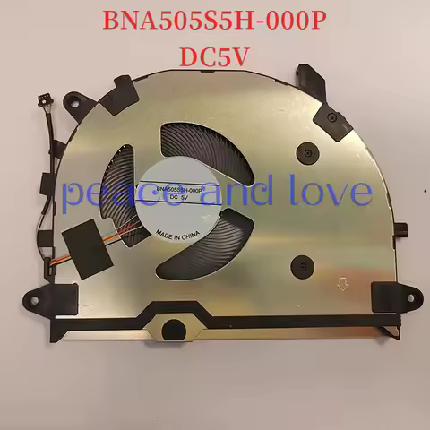 BNA505S5H-000P DC5V Laptop CPU Cooling Fan For SAMSUNG NP750XDA NP750XDAZ NP760XDA DFS5K22B15673A-FNRD