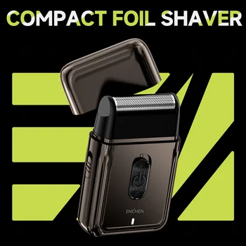 ENCHEN MS003 Compact Foil Shaver With POP-UP Precision Trimmer Type-C Charging With Indicator 7000RPM Strong Motor 1