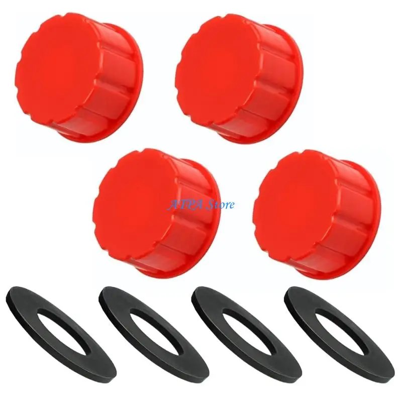U13C Easy Install Replacement Cap Cover for Gas Cans ABS Material Leak Proof Seal Universal Fit Motorcycle and Outdoor Use