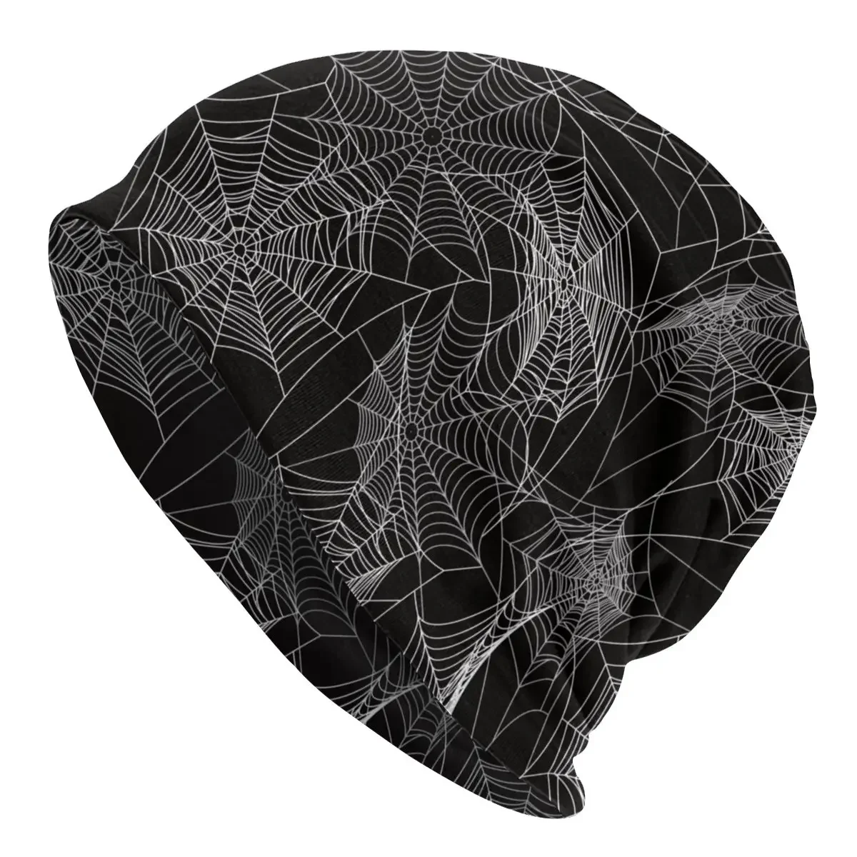 

Web Bonnet Hat Knitting Hats Goth Outdoor Gothic Style Skullies Beanies Hat Men's Women's Warm Head Wrap Caps