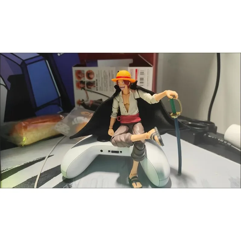 

Bandai Original S.H.Figuarts ONE PIECE SHANKS & MONKEY.D.LUFFY-CHILDHOOD Аниме Фигурка Модель Игрушка в подарок на складе