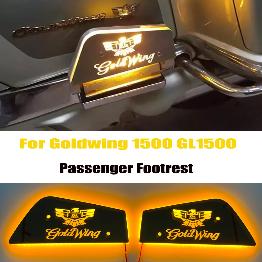 For Honda Goldwing 1500 Gold Wing GL 1500 Motorcycle New LED lighting Footrests LED Floorboard covers LED Decoration