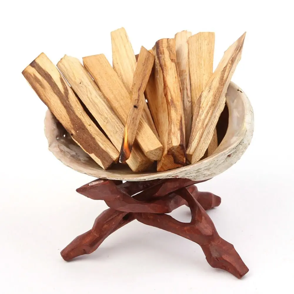 200g Natural Sandalwood Stick Incense Natural Hand Split Wood Strip Purification Treatment Meditation Stress Relief Aromatherapy