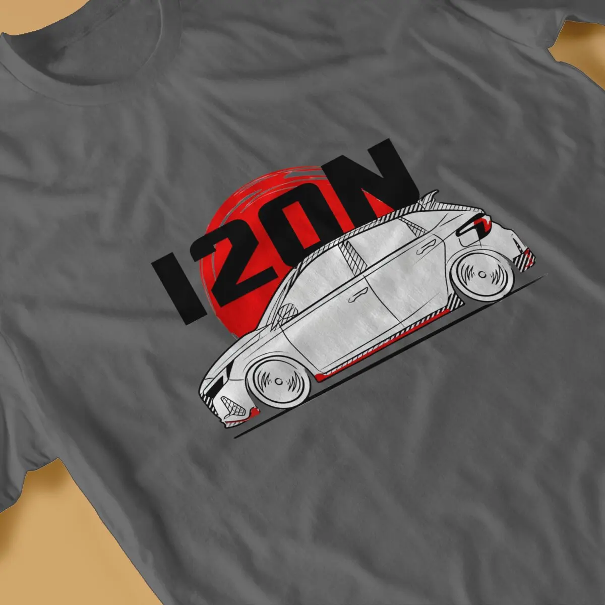 Racing I20 N KDM T-Shirts Men KDM Novelty Pure Cotton Tees O Neck Short Sleeve T Shirt New Arrival Clothing view 4