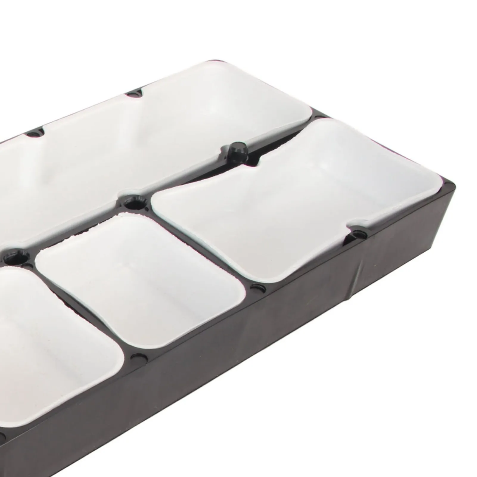 Watch Parts Storage Box 5 Compartments Impact Resistance Watchmakers Repair Tools Storage Tray Portable for Watch Accessories
