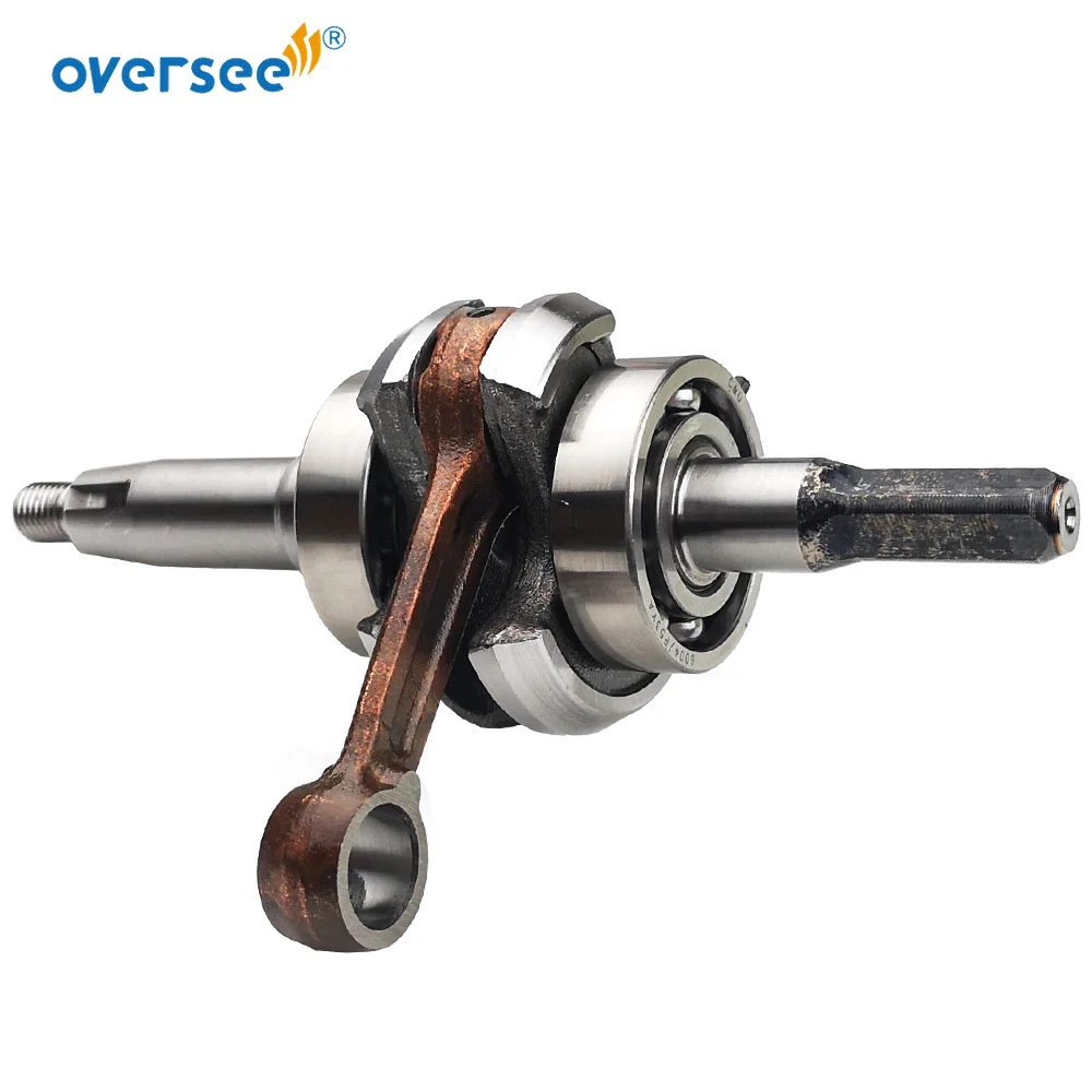 

Oversee 6A1-11400-00 Crankshaft Assy for Yamaha 2HP 2-Stroke Outboard Engine 6A1-11400