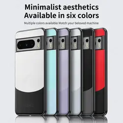 Plain Leather Case For Google Pixel 8 Pro 7 Pro 7A Shockproof Cover For Pixel 8 Pro 7 Pro 8pro 7pro 7 A Protective Bumper Capa