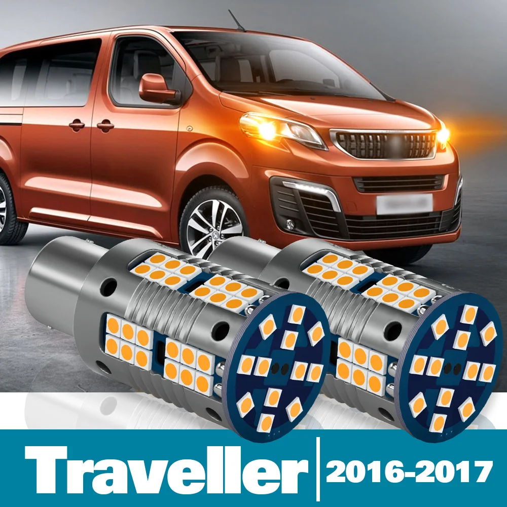 

2pcs LED Turn Signal Light For Peugeot Traveller Accessories 2016 2017