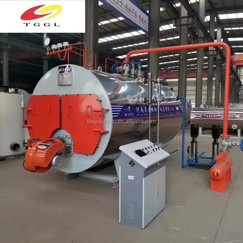 i Low-Pressure Hot Water Boiler WNS 0.35 to 10.5MW Gas-Fired Compact Footprint for Residential Area and Office Building
