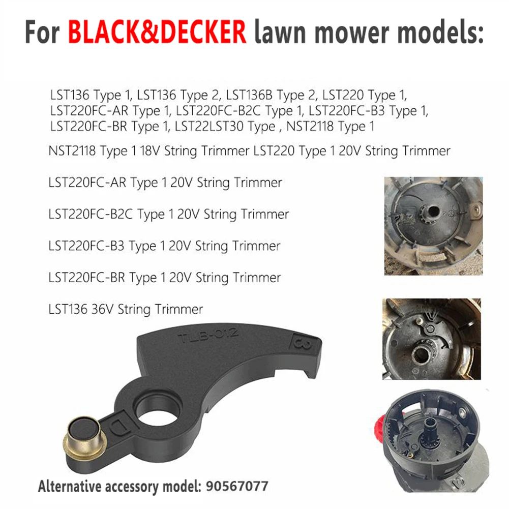 4Packs for Black And for decker LST136 LST220 for Lawn Mower Note OEM # 90567077 Outdoor Pack Of Package Part Quantity