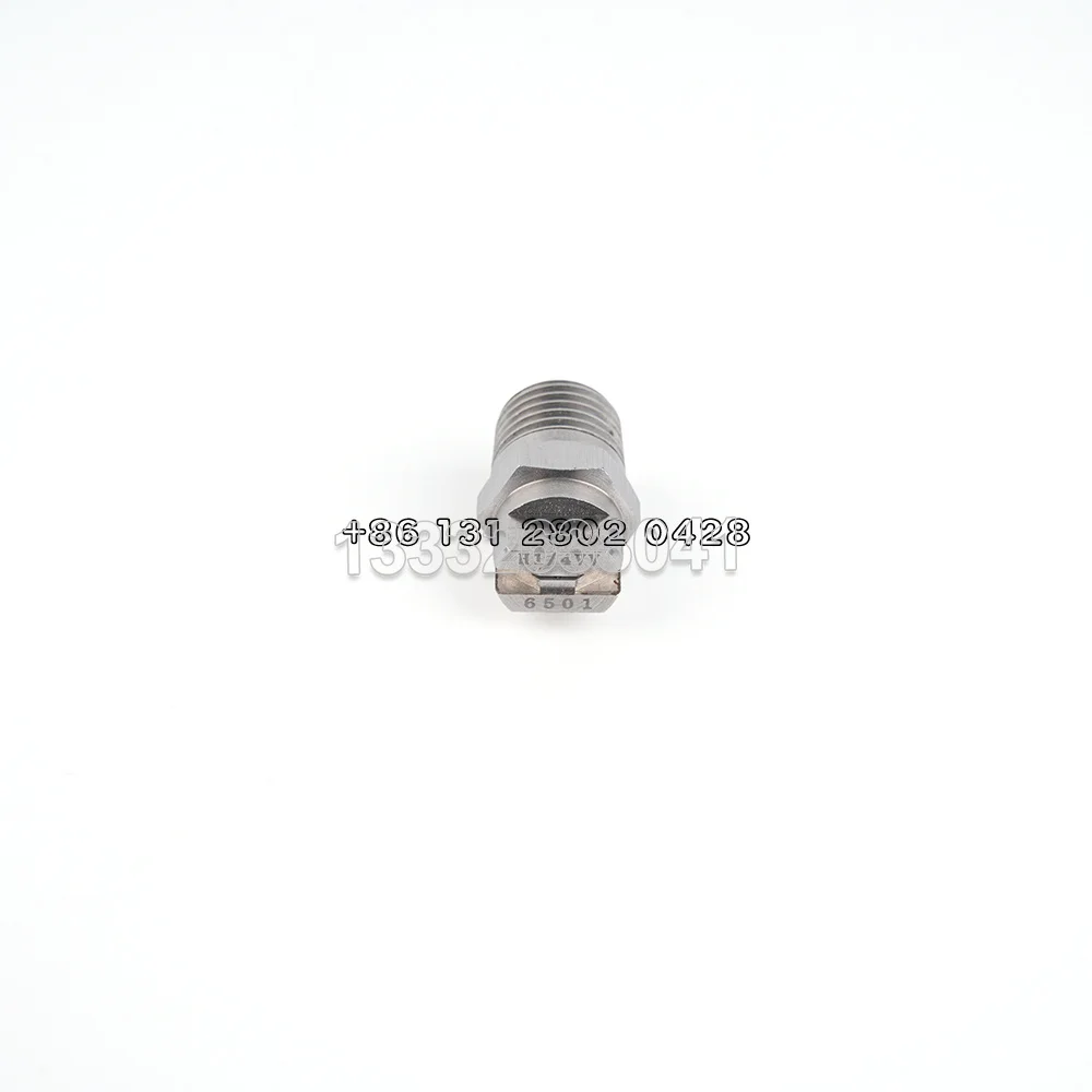 1pc HU HVV 1/4 1/8 SS Fan-shaped Nozzle Atomization 15 25 40 50 65 80 95 110 Degree Industrial Nozzle Dust Removal Spray
