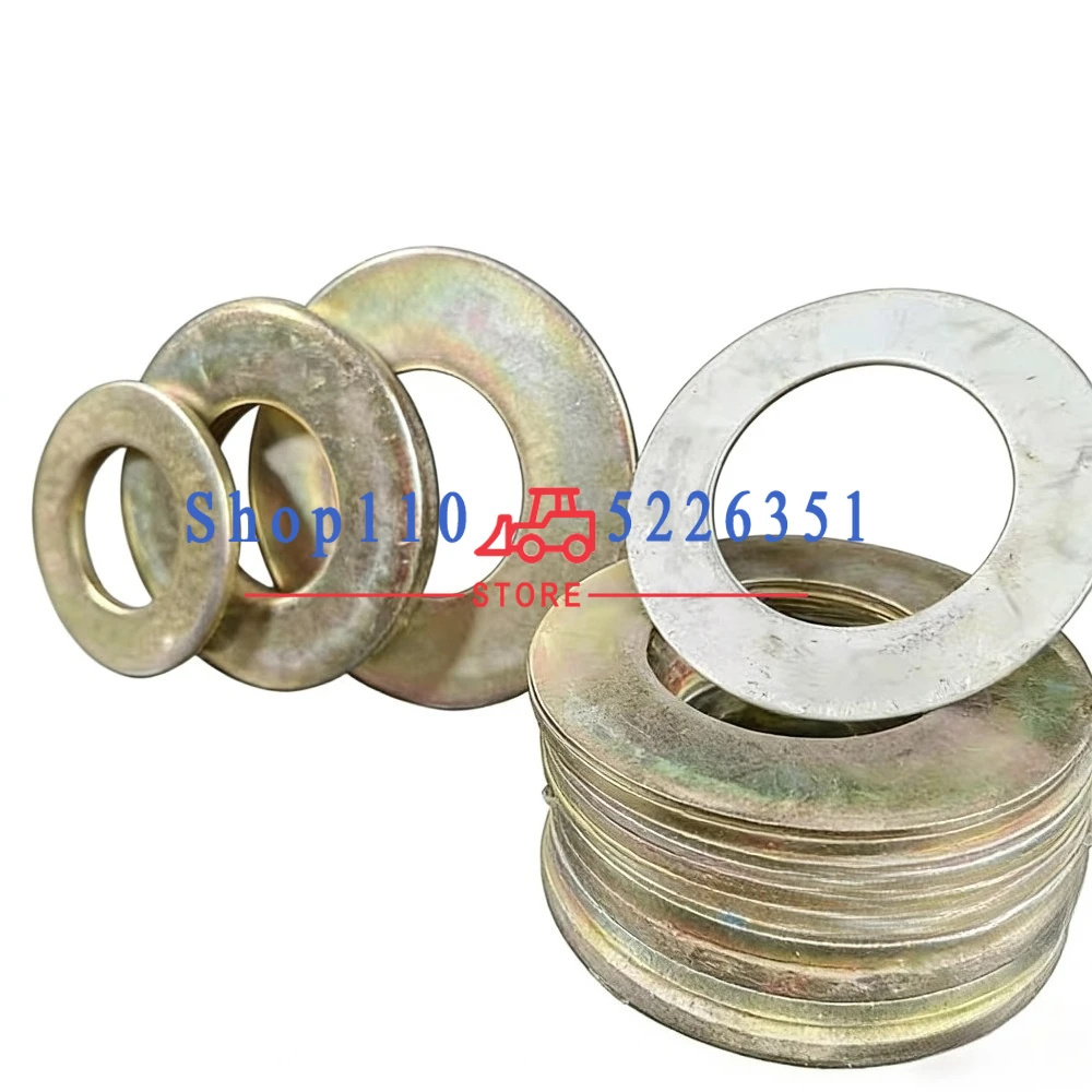 10pcs/lot Excavator Bucket Shaft Bucket Pin Thin Steel Sheet Iron Shims spacer Metal Wear-resistant Thickened Shaft Washer