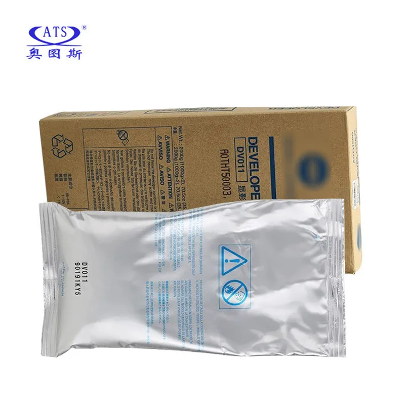 2PCS DV011 011 Original Developer powder For Koncia Minolta Bizhub BH 1200 951 1051 1050 1250 BH1200 BH951 BH1051 BH1050 BH1250