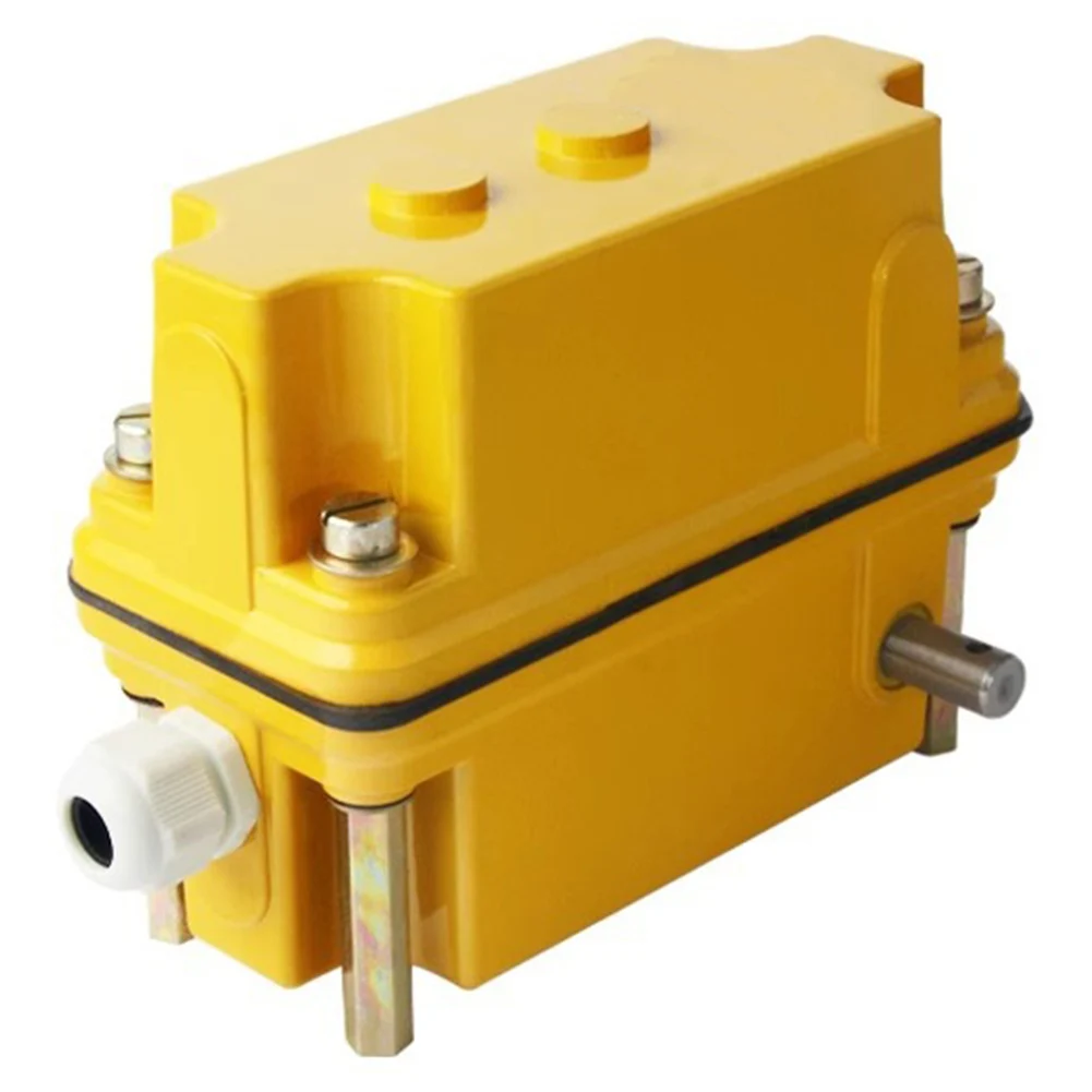 Mechanical Position Limit Switch DXZ Series Resin Shell 1:60 Gear Ratio 6A 125V to 250V AC Industrial Control Switch