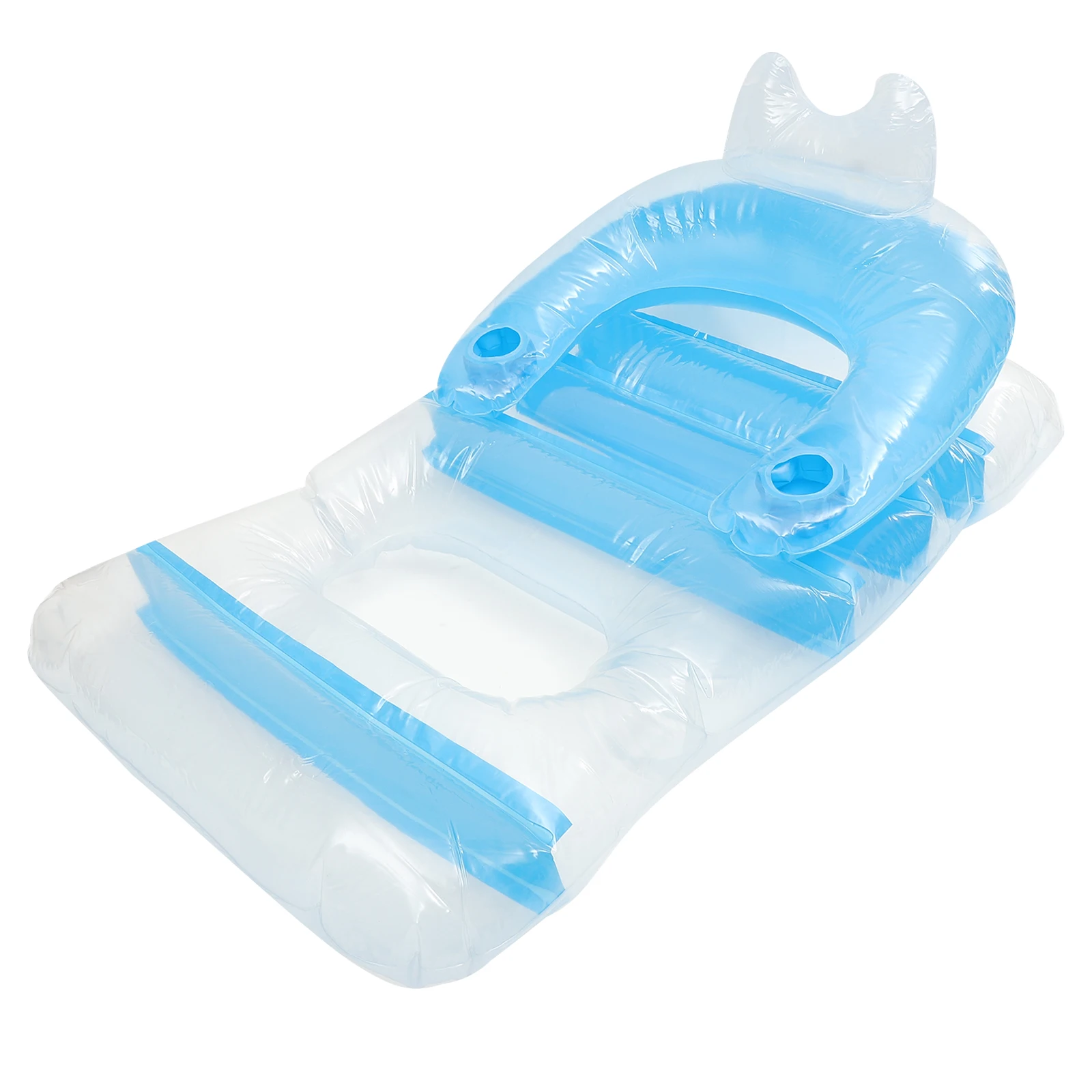 1pc premium pvc inflável cama flutuante leve portátil esteira de natação para piscina praia verão design confortável