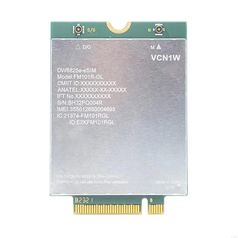 

D5BB FM101R-GL DW5825E Два полоса модуля 4G Мобильные широкополосные адаптеры пластиковые корпус