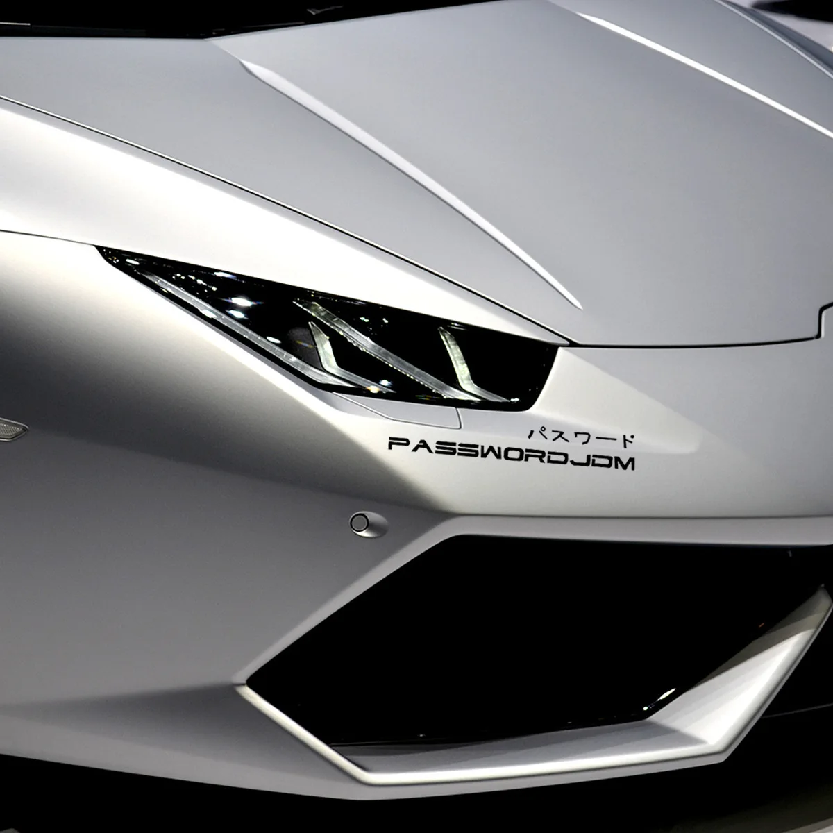 Car Front Lip Splitter Decal Sticker Waterproof for Motorcycle Electric Vehicle