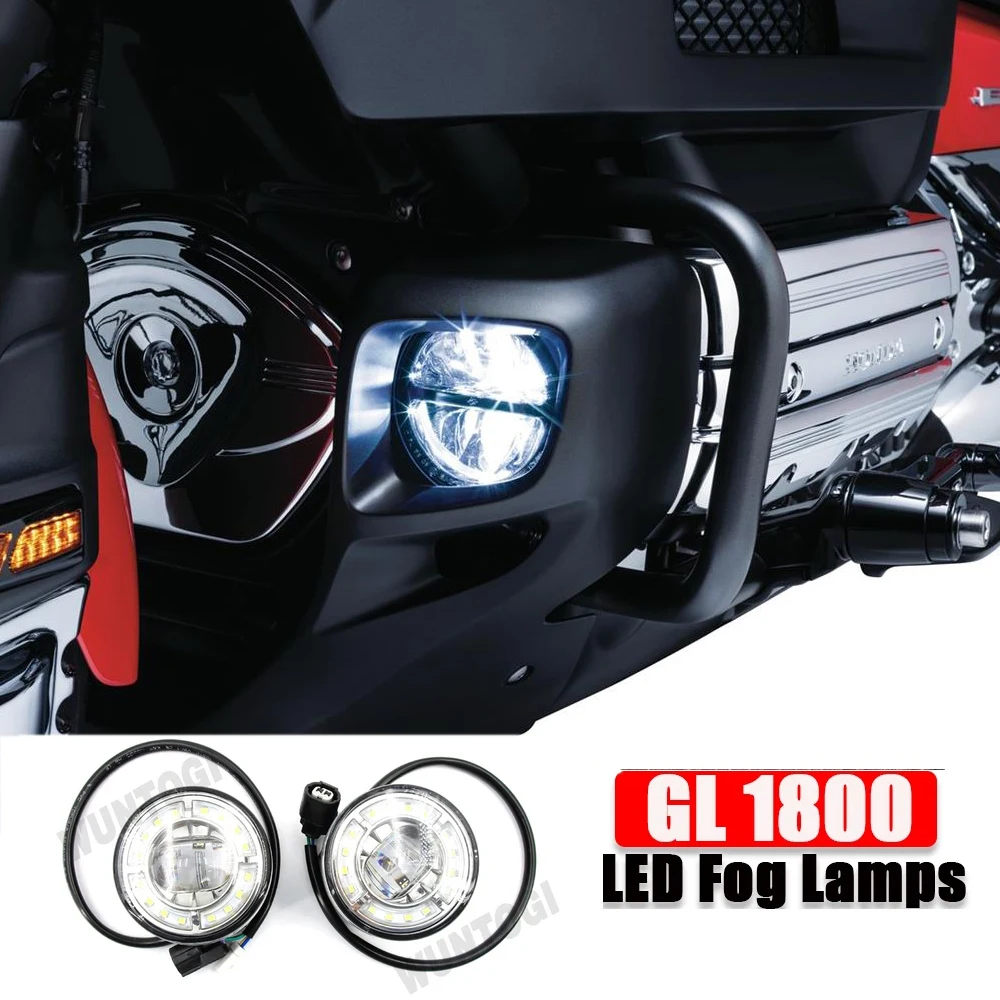 1800 GL luci Decorative per moto per Honda Gold Wing 1800 GL1800 DCT F6B 2018-2023 accessori Flash Light fendinebbia ruota L