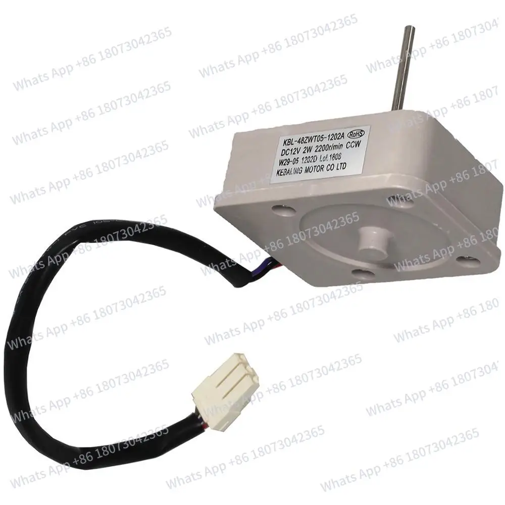 محرك المروحة KBL-48ZWT05-1202A تيار مستمر 12 فولت KBL-48ZWTO5-1202A محرك دوار عكسي